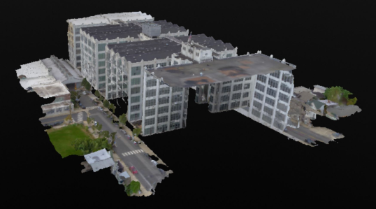 a map of a housing complex